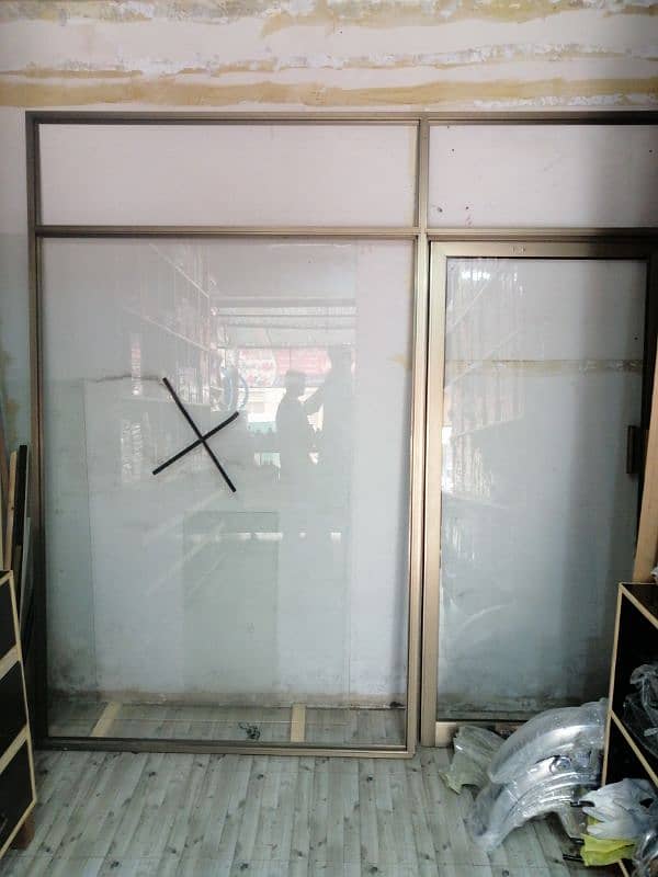 Glass door 1