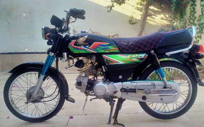 Honda CD 70 Bike 2021 new condition 1,35,0000 1