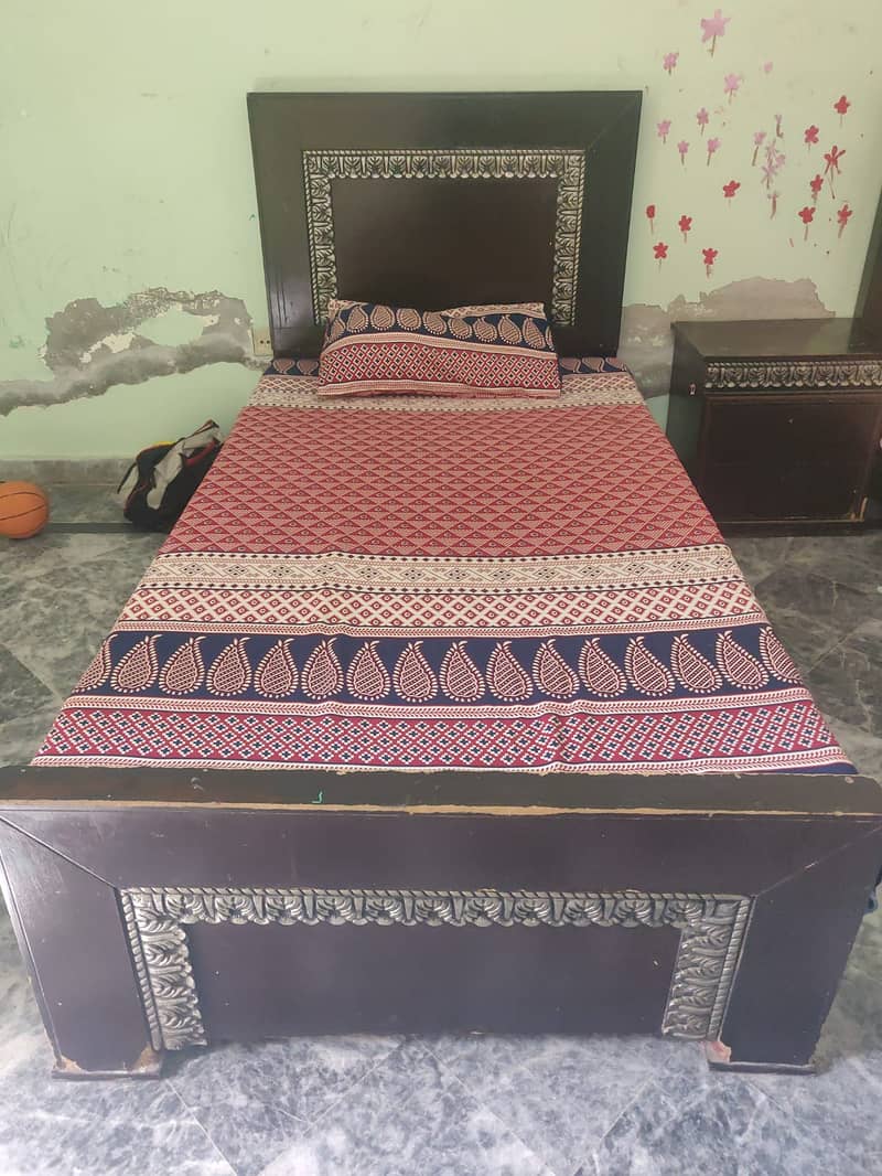 Two single beds - 6/10 condition - urgent sale 2