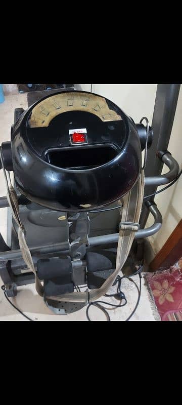 Treadmill  with massager for urgent sale bought from saudia 1