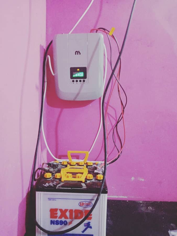 2 KVA solar panel and inverter at aisha manzil 0