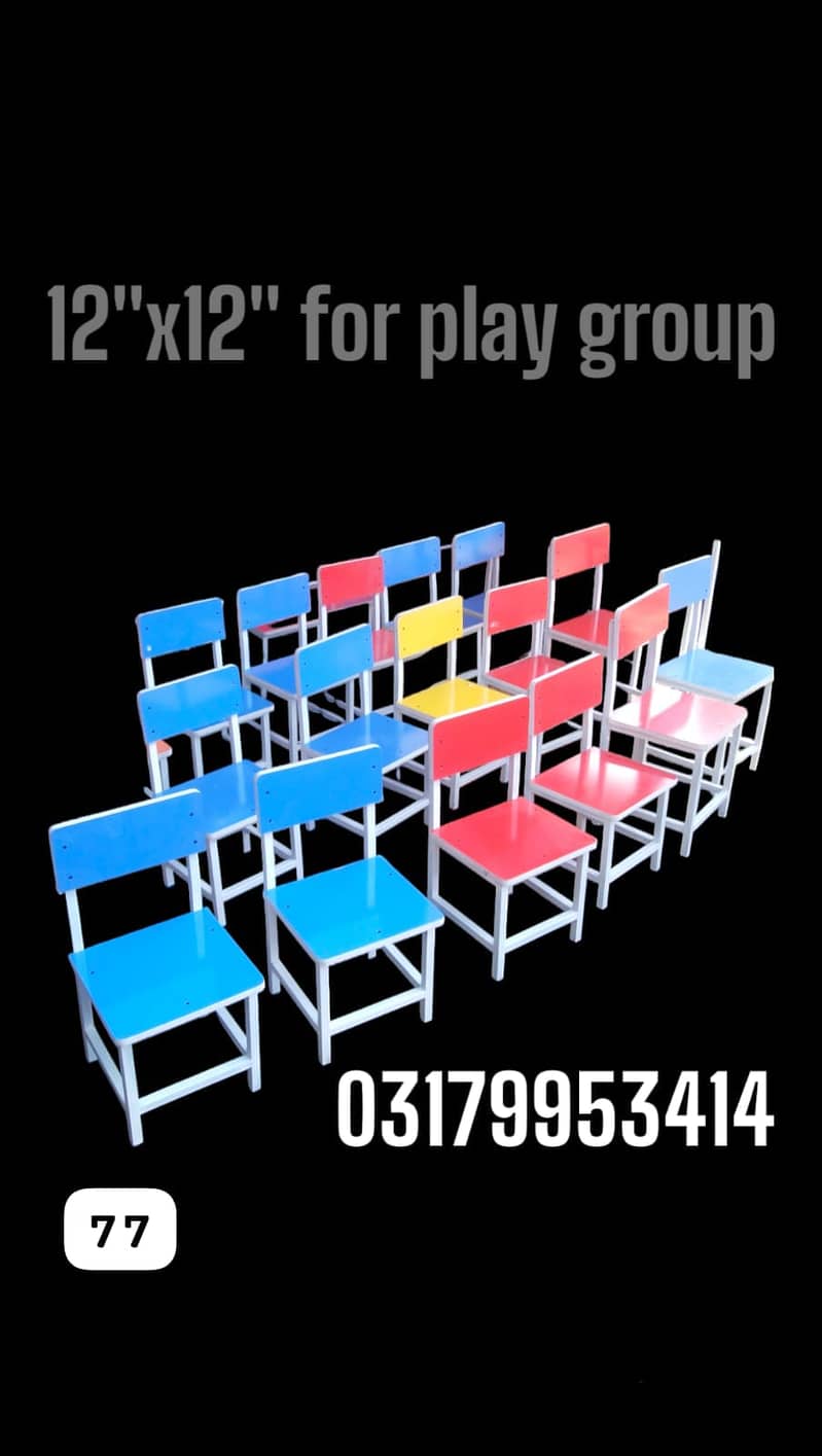 Iron chair/Classroom chair/University chairs/Study table/Chair/table 5