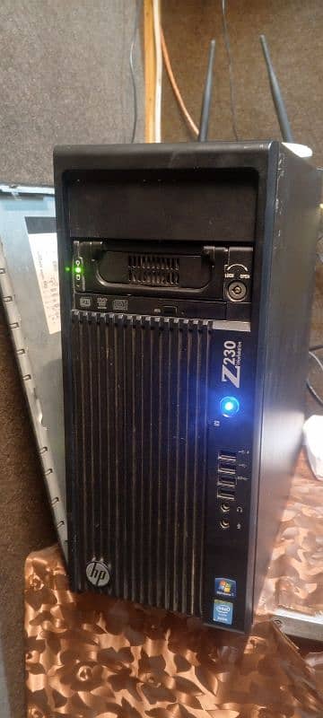 z230 hp machine 16gb ram e3 v3 1271, processor 0