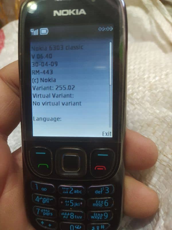 NOKIA 6303 ORIGINAL 2009 REFURBISHED NHI HY 1