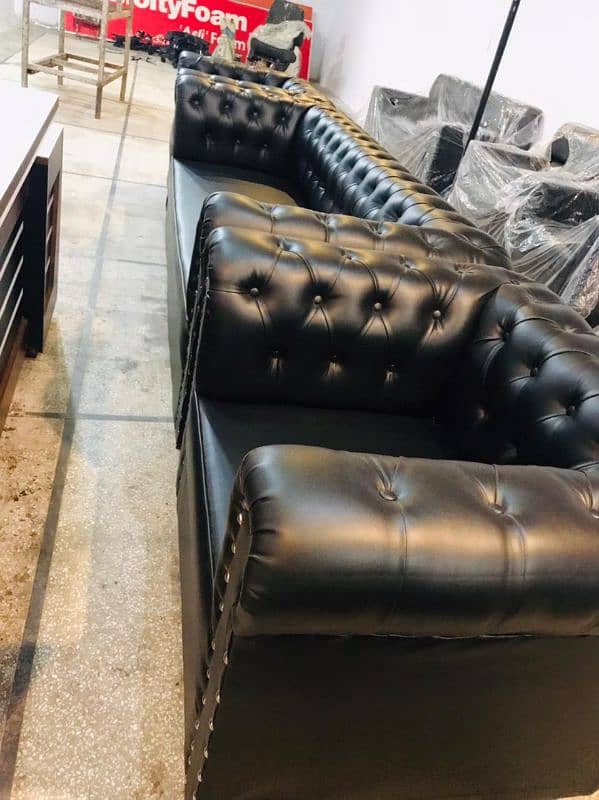 leather sofa/5 seater sofa/office sofa/restaurant sofa/auditorium sofa 1