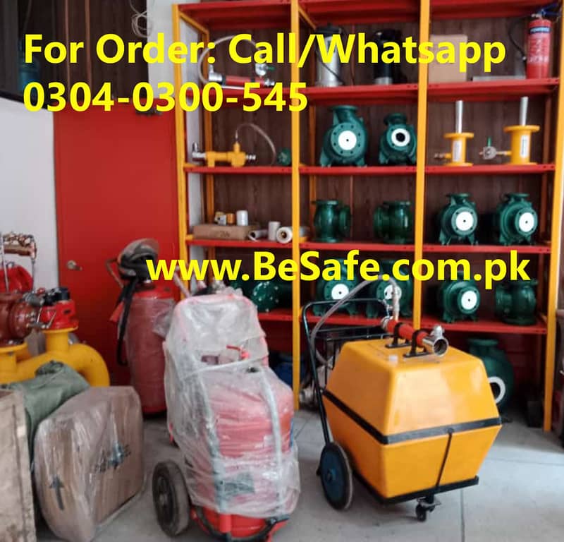 PPEs, Chemical Spill kit, Vest, Helmet, Shoes, Convex Mirror 6