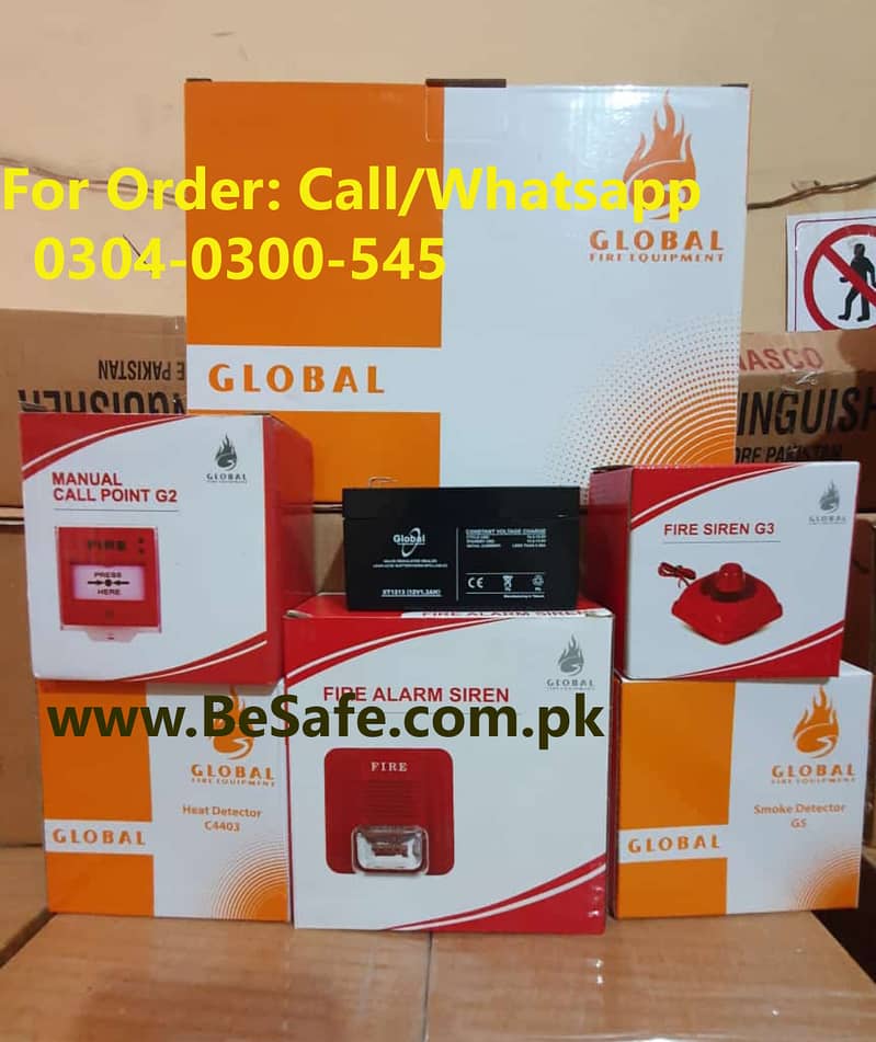 Fire Alarm,Siren,Metal Detector, Smoke Detector, FAS Installaion 1