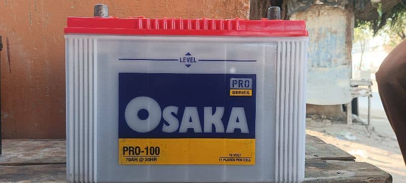 osaka pro 100 (11 plates) 3 days checking warranty 0