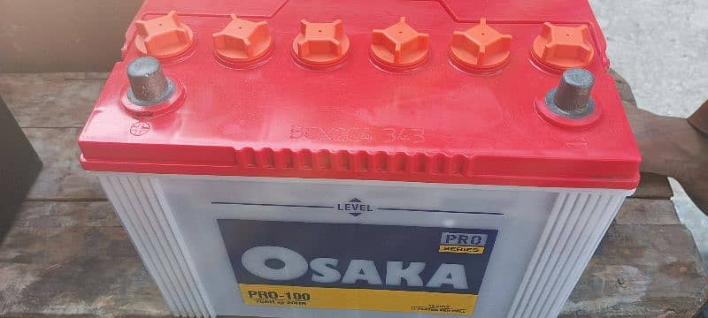 osaka pro 100 (11 plates) 3 days checking warranty 1