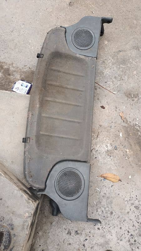 hyundai santro back speker cover and trunk tray 2