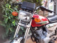 HONDA CG125cc Special Edition Self Start 5 Gear Model 2023 Karachi Num