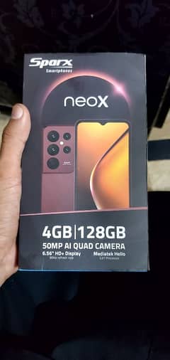 sparx neox 4 128gb  20 day use only with complete box