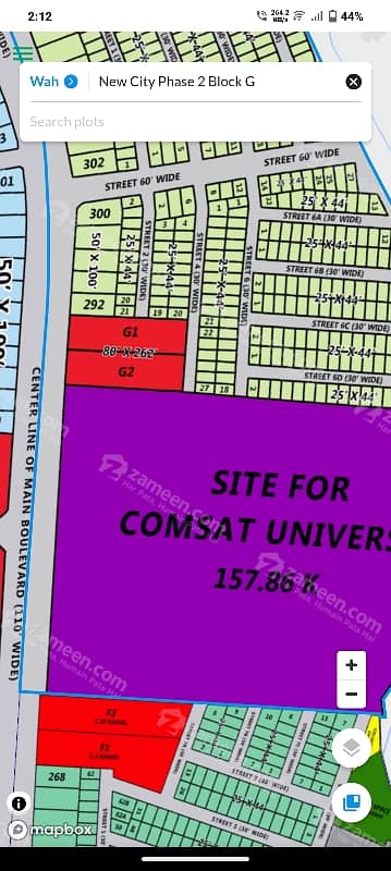 4 Marla Plot For Sale Gas Sector G Block 1