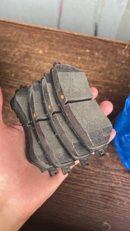 Toyota Yaris disc pad genuine 0