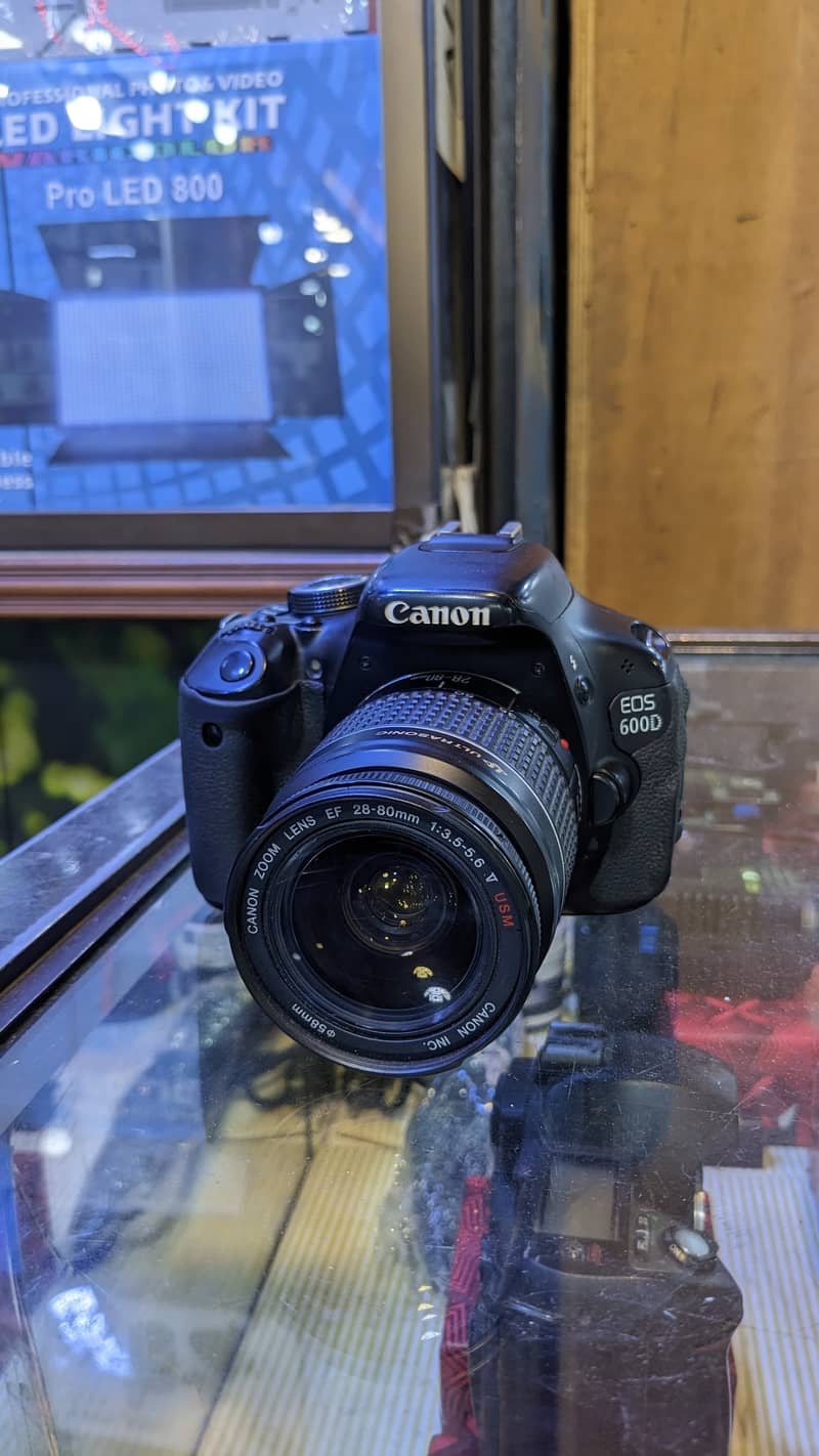 DSLR CAMERA CANON 600D 10 BY 10 CONTACT 03212306356 6