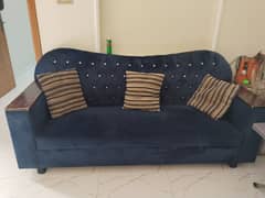 velvet sofa set