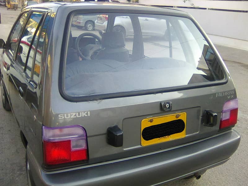 SUZUKI MEHRAN VX(CNG)MODEL 2010 METALLIC GREY BEHTREEN CONDITION 11