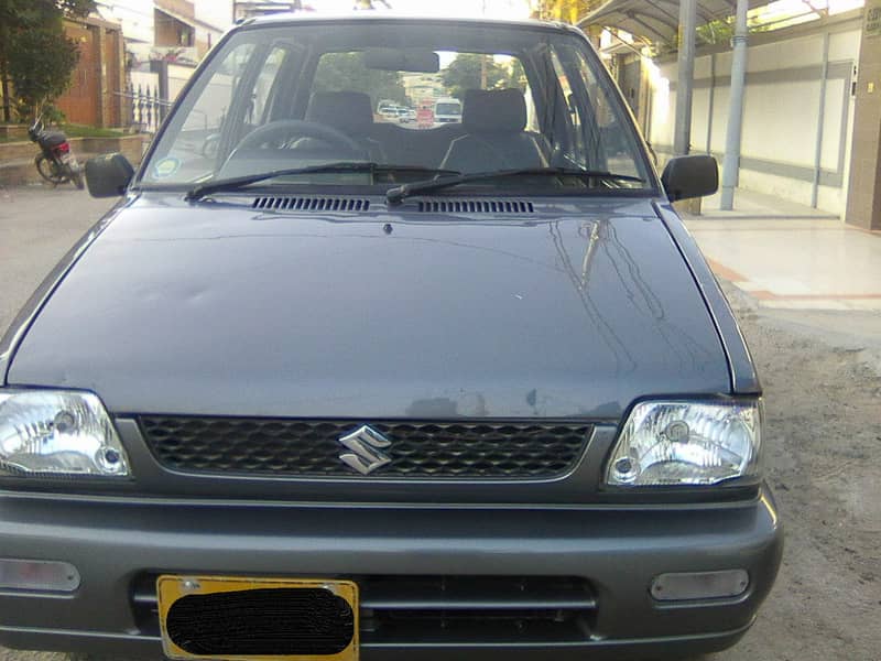 SUZUKI MEHRAN VX(CNG)MODEL 2010 METALLIC GREY BEHTREEN CONDITION 4