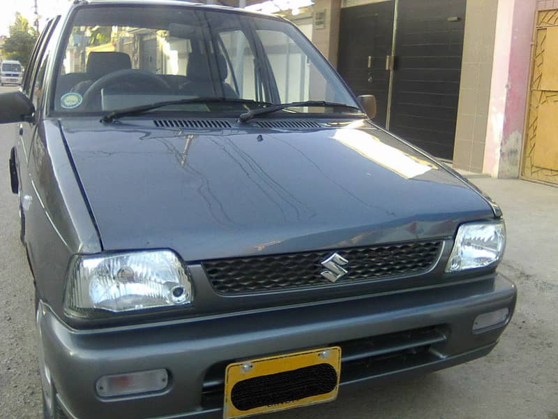 SUZUKI MEHRAN VX(CNG)MODEL 2010 METALLIC GREY BEHTREEN CONDITION 8