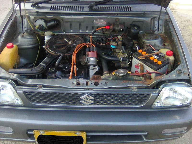 SUZUKI MEHRAN VX(CNG)MODEL 2010 METALLIC GREY BEHTREEN CONDITION 10