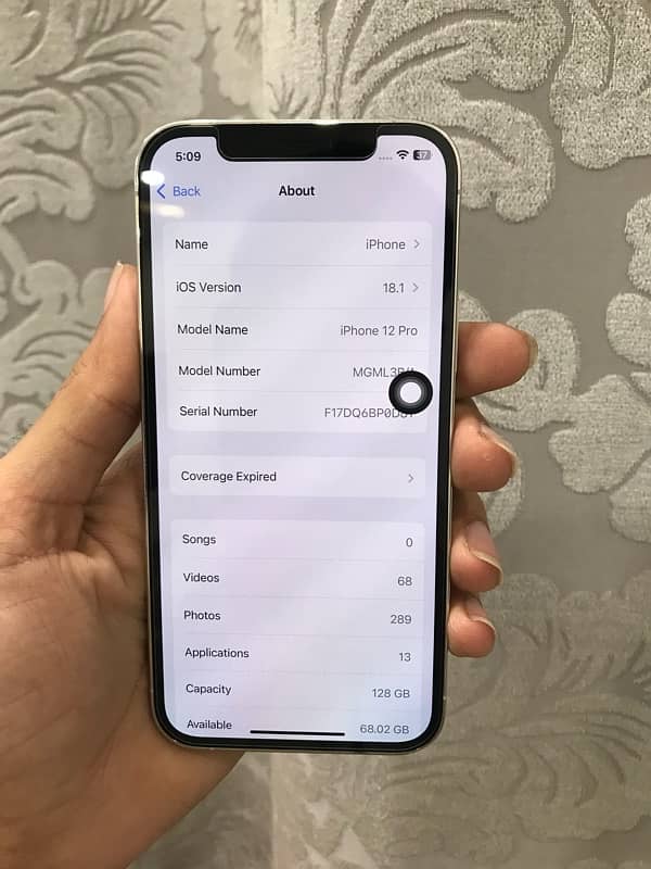 IPhone 12 Pro - white with Mattel edges - 128 GB 7