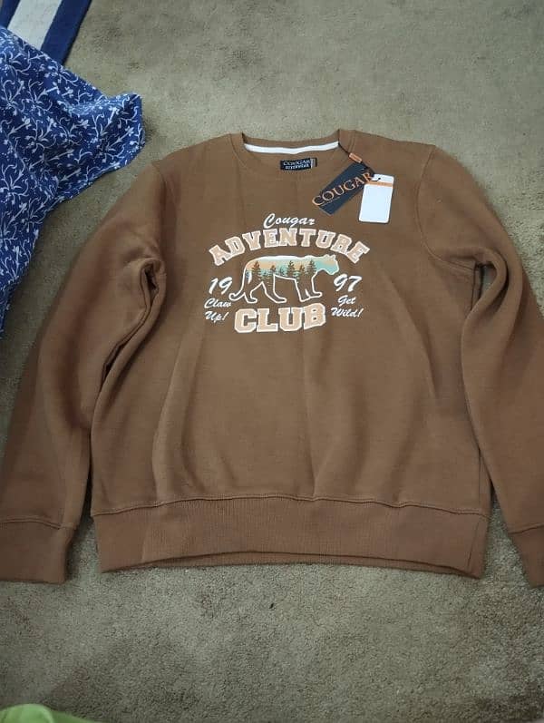 Cougar Sweatshirt Camel Color 0