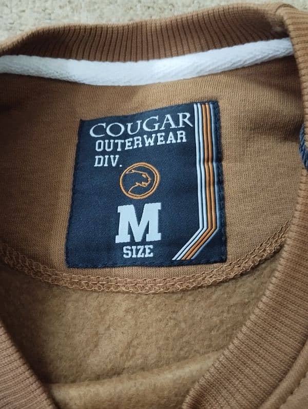 Cougar Sweatshirt Camel Color 2