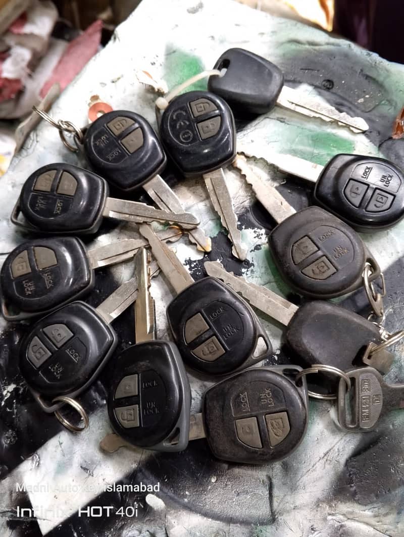 HONDA, TOYOTA, KIA , SUZUKI, ALL CARS REMOTE KEY AVAILABLE 3