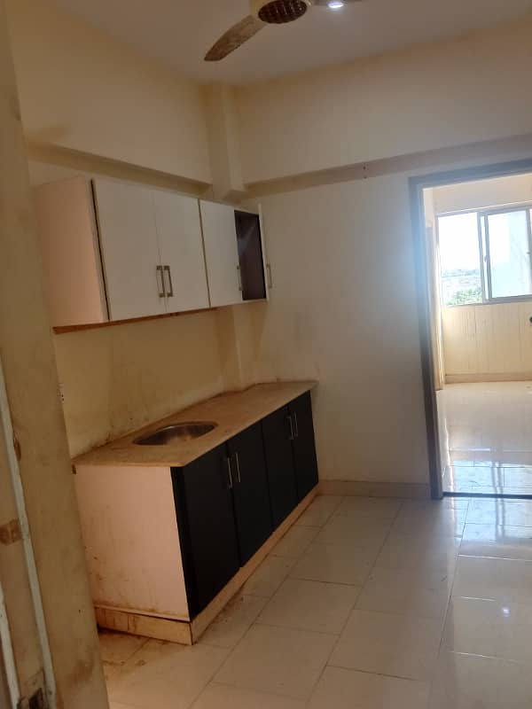 Studio Apartment For Rent 2 Bedroom With Attached Bathroom lounge Kitchen 4th Floor Muslim Commercial 5