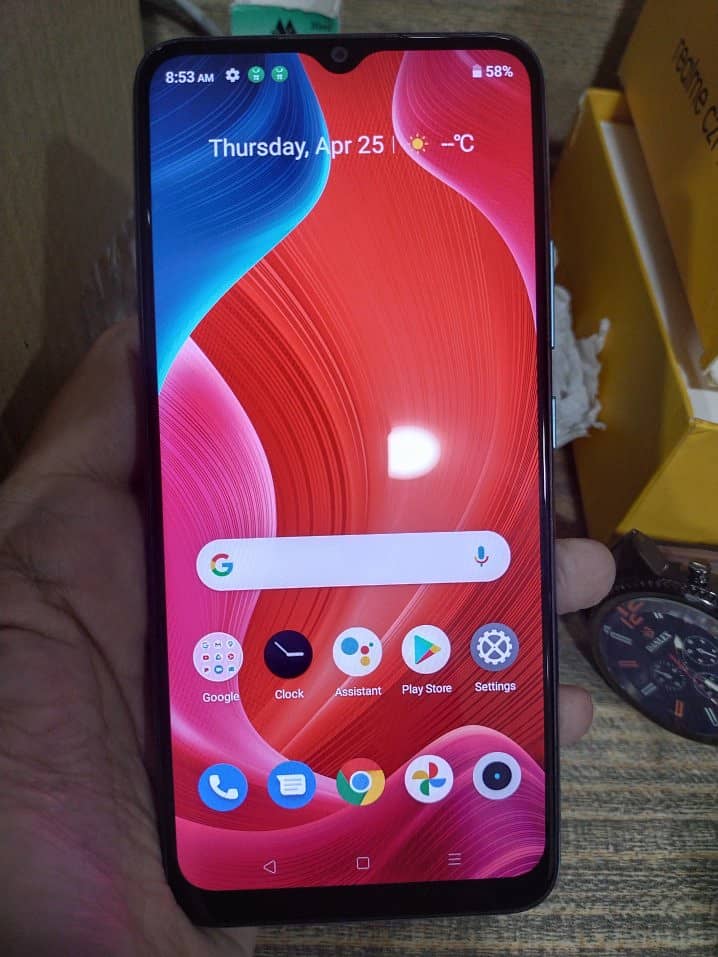 Realme C21y 4gb/64gb with Complete saman 1