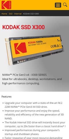 NVMe SSD, M. 2 SSD, PCIe SSD, Solid State Drive