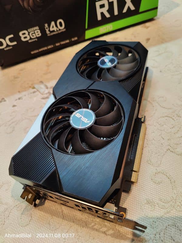 Rtx 3070 8gb asus dual oc 2