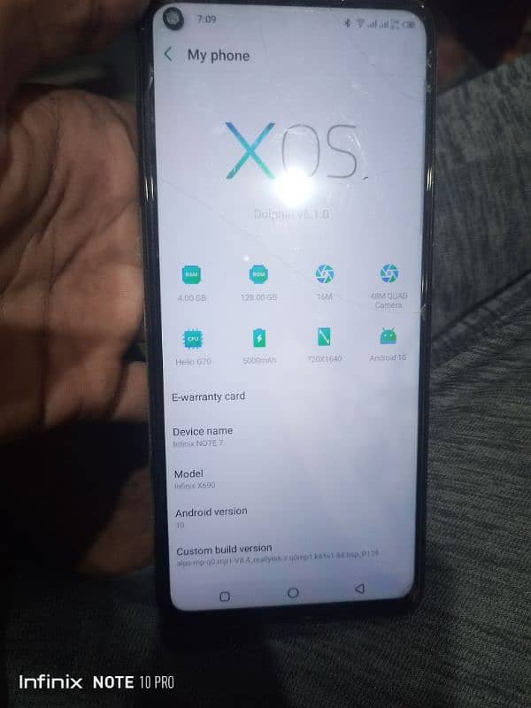 Infinix note 7 4/128 2