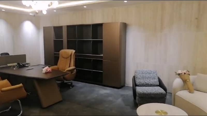 12Marla Triple Store Furnished Space With Soler for Rent L Block Johar Town 4