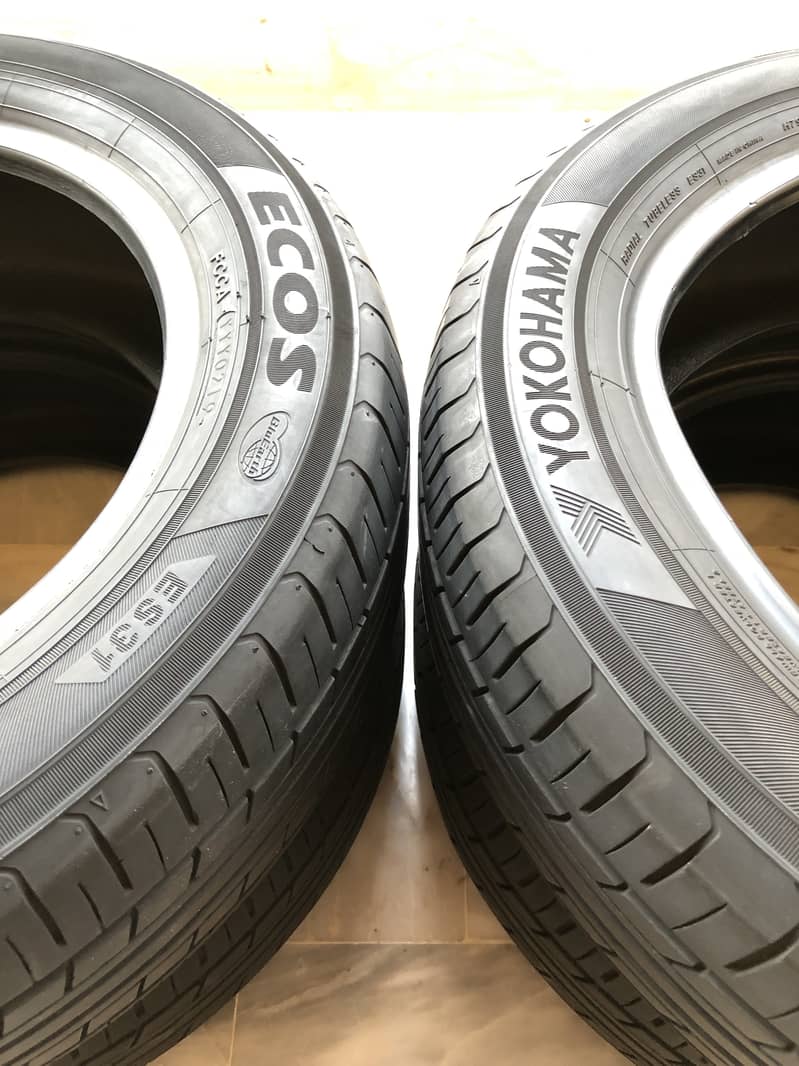 4tyres set 185/60R15 (YOKOHAMA)(condition 8/10) 13