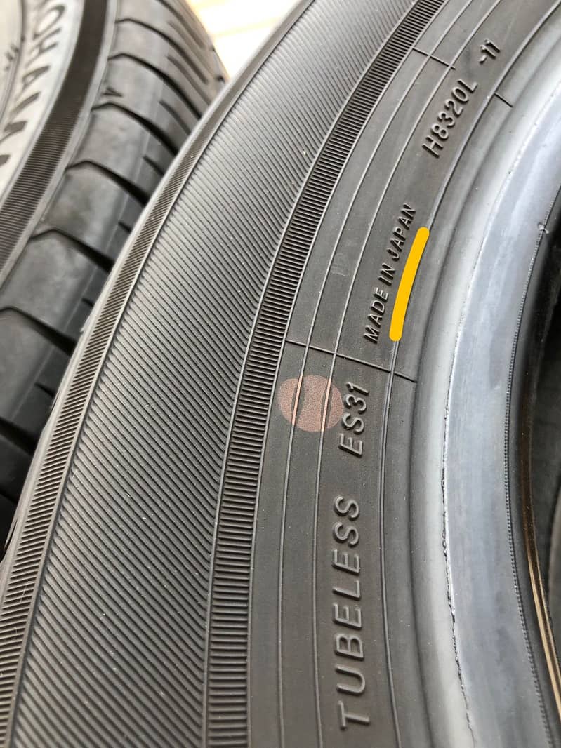 4tyres set 185/60R15 (YOKOHAMA)(condition 8/10) 15