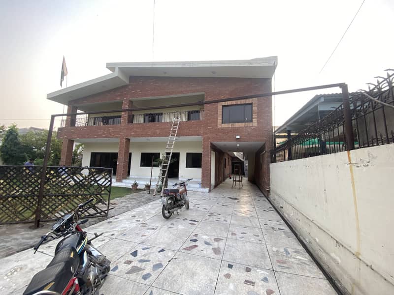 2 Kanal Sami Commercial House For Rent For Silent Office Use Near Emporium Mall Johar town 3