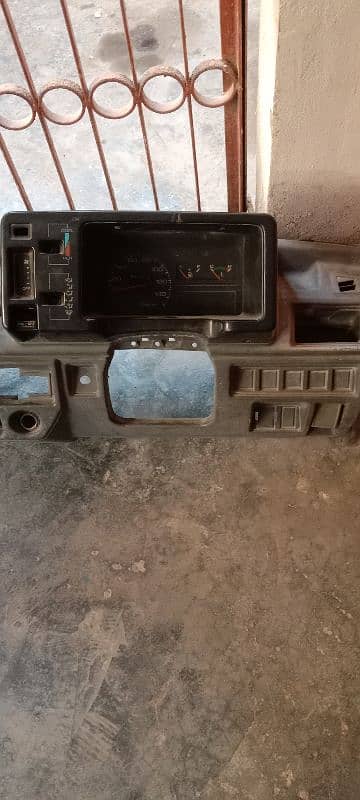 Mehran dashboard with Speedo meter 2