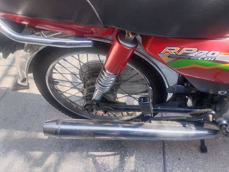 Road Prince 70cc Bike Red Colour Good Condition 5