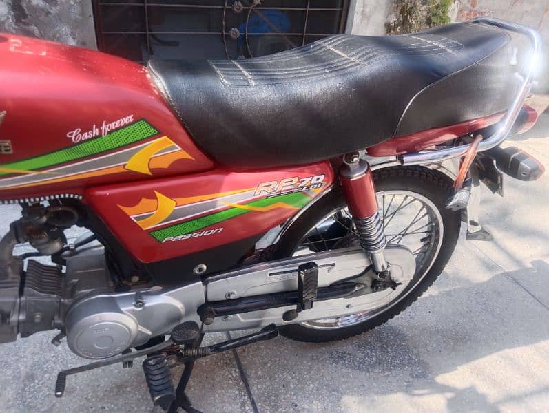 Road Prince 70cc Bike Red Colour Good Condition 13