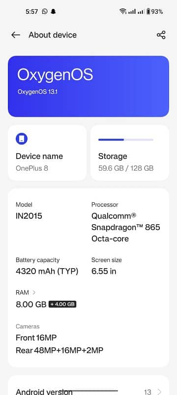 one plus 8 dual sim 5