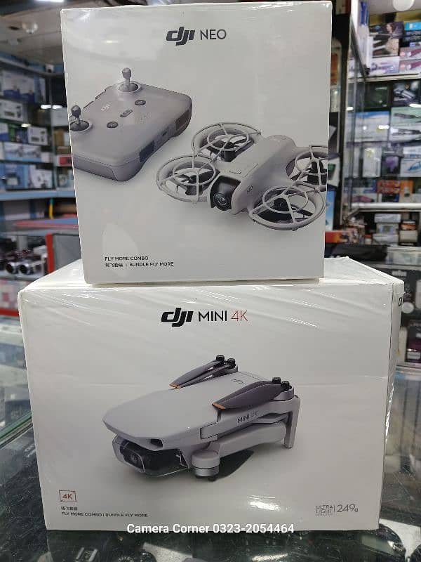 Dji box pack Drones new model available 0