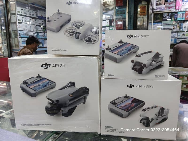 Dji box pack Drones new model available 5