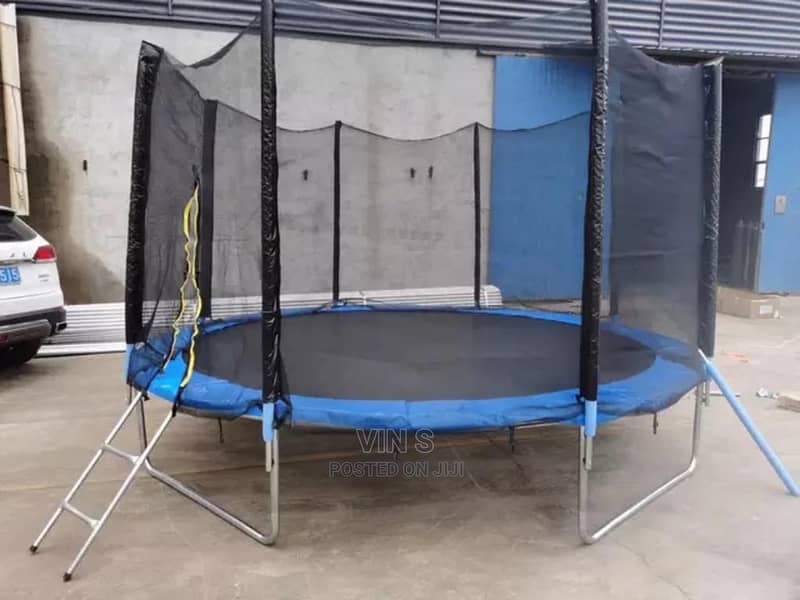 Trampoline | Jumping Pad | Round Trampoline | jumper | With safety net 3