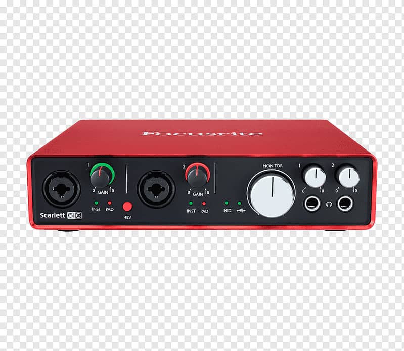 Focusrite Scarlett 6i6 USB Audio Interface (2nd Generation) 1