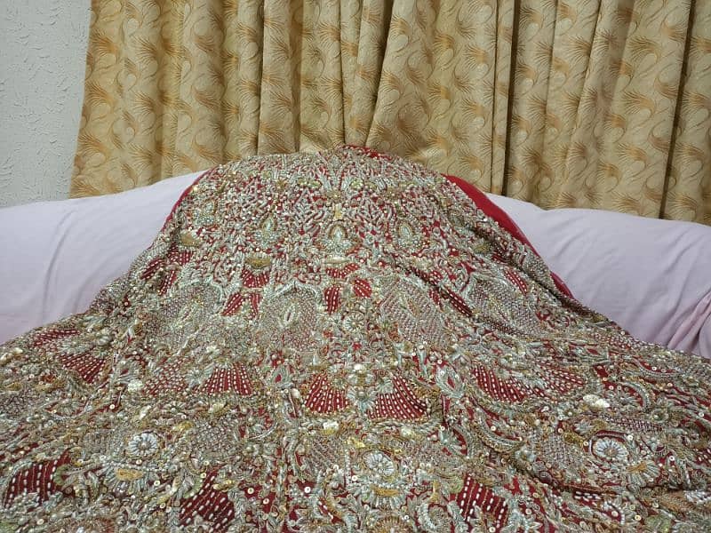 Red Bridal Lehnga 10