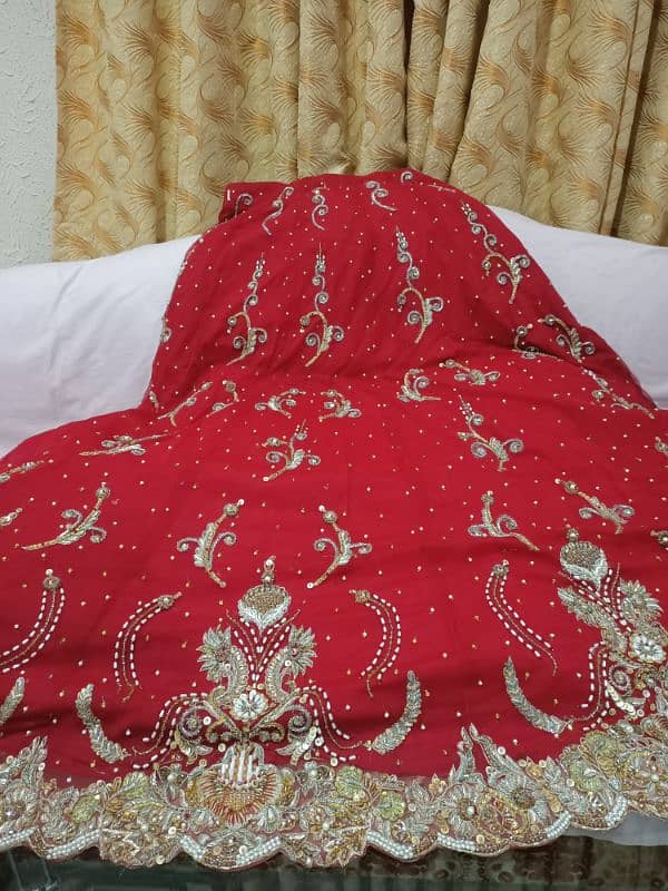 Red Bridal Lehnga 11