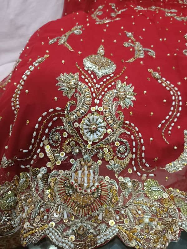 Red Bridal Lehnga 13