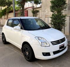 Suzuki Swift DLX auto transmission original white colour