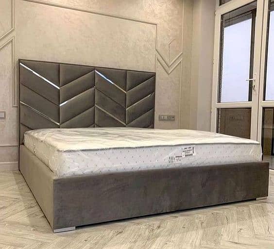 King size bed / Modren bed / Brass bed /furniture for sale 13